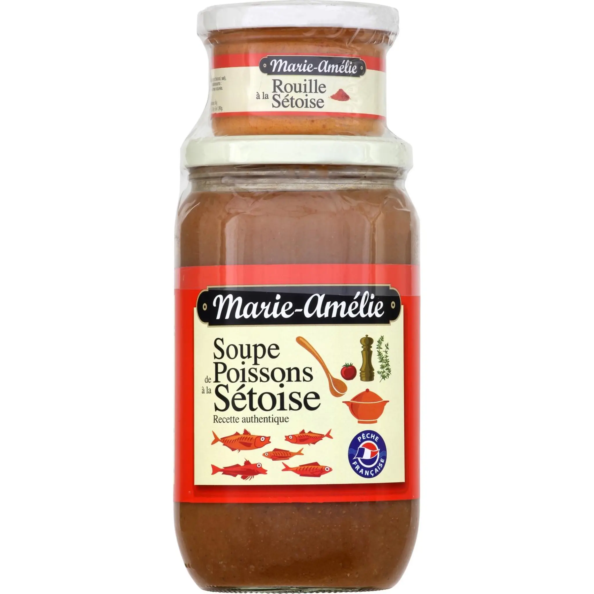 MARIE AMELIE Soupe de poissons à la Sétoise et rouille à la Sétoise