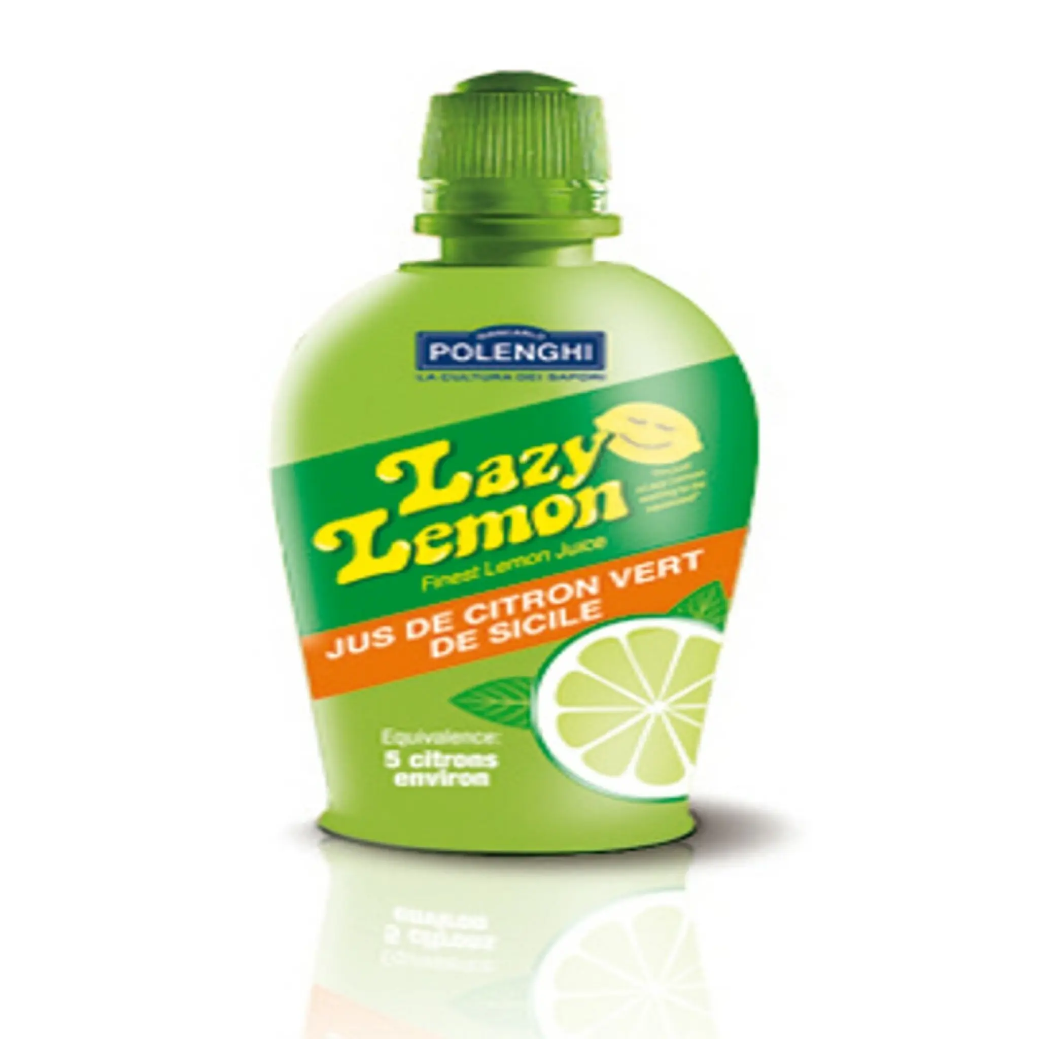 LAZY LEMON Jus de citron vert de Sicile