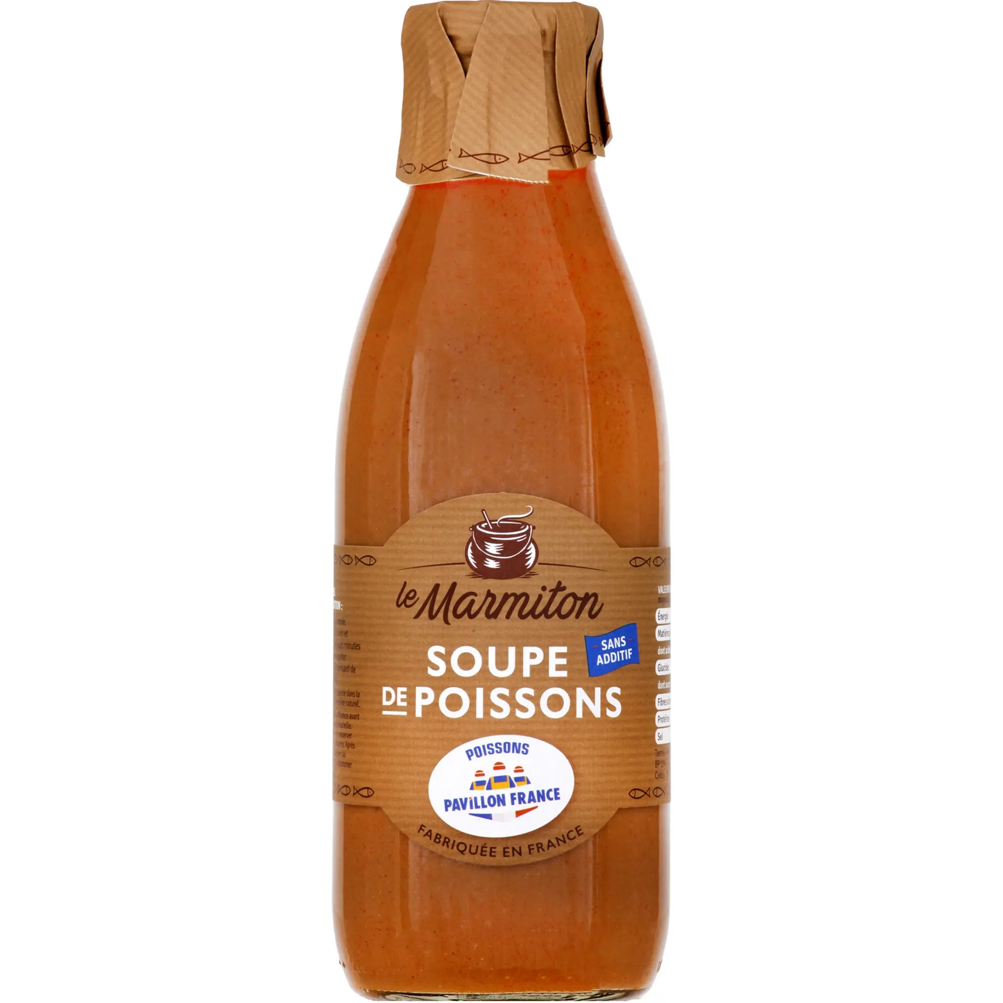 LE MARMITON Soupe de poissons Pavillon France