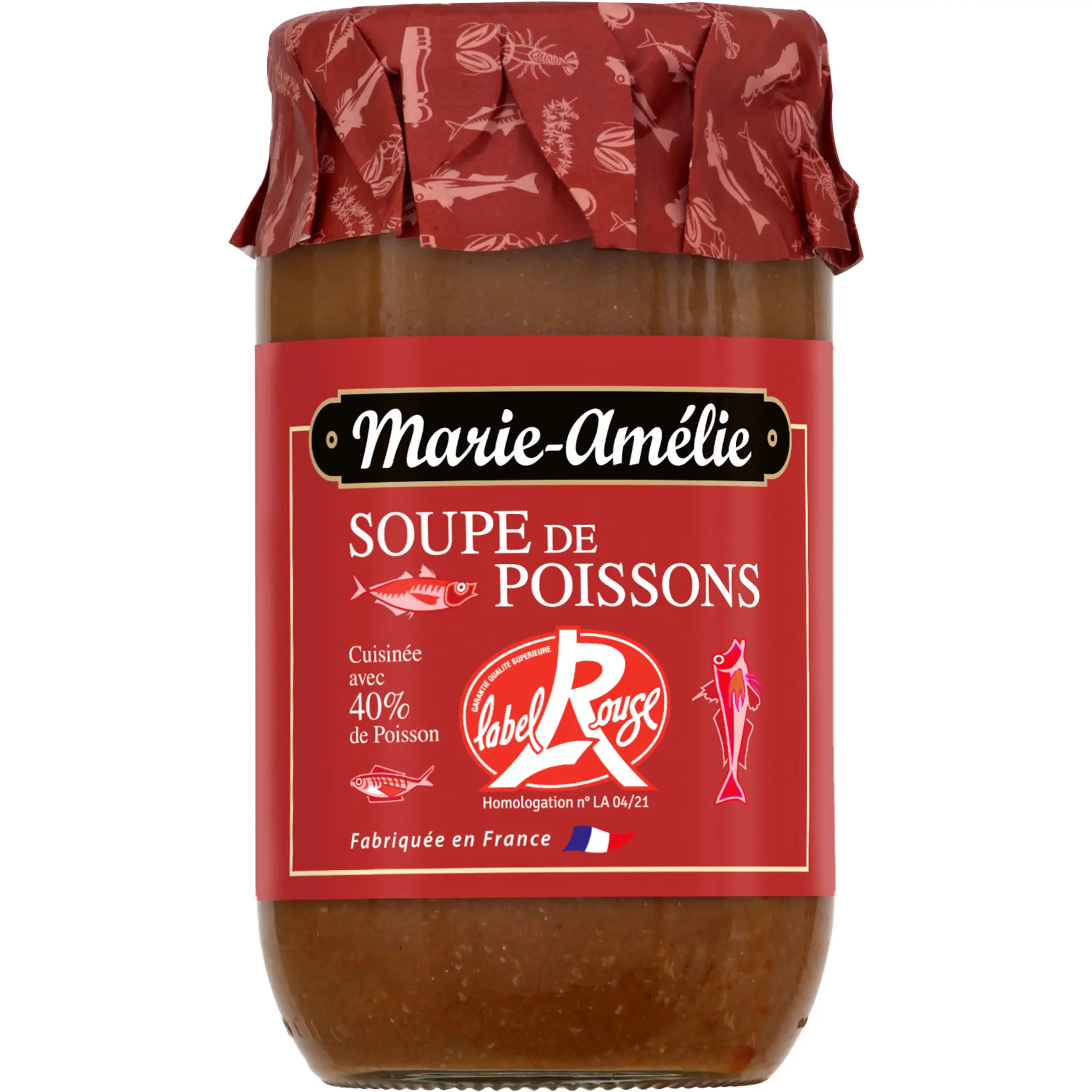MARIE AMELIE Soupe de poisson Label Rouge