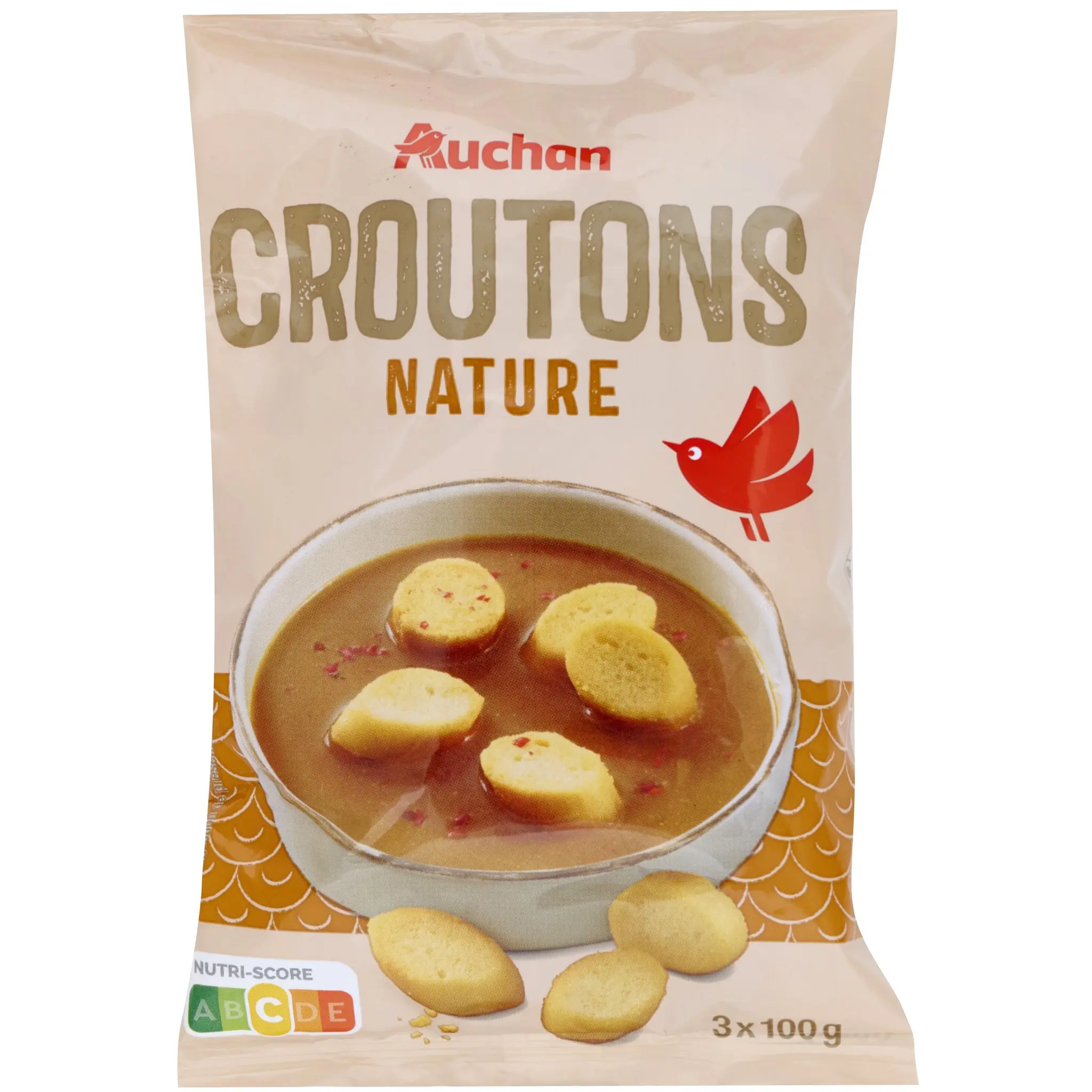 AUCHAN Croûtons nature