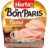 HERTA Le Bon Paris Jambon cuit fumé