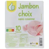 POUCE Jambon choix sans couenne