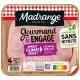 MADRANGE Jambon cuit sans couenne sans nitrite