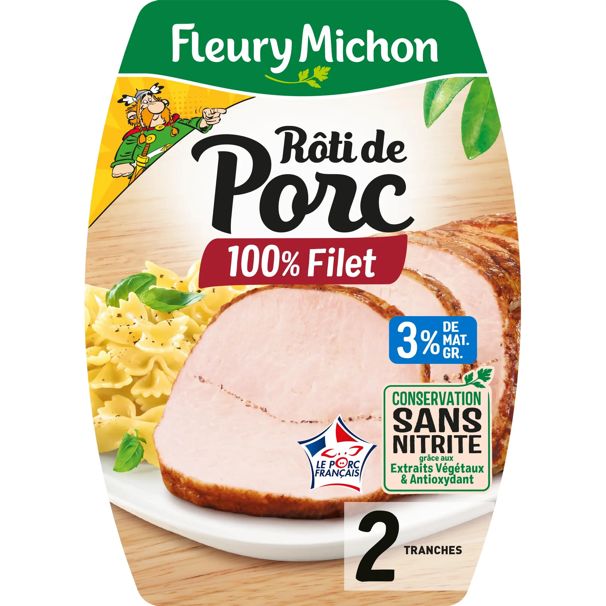 FLEURY MICHON Rôti de porc sans nitrite
