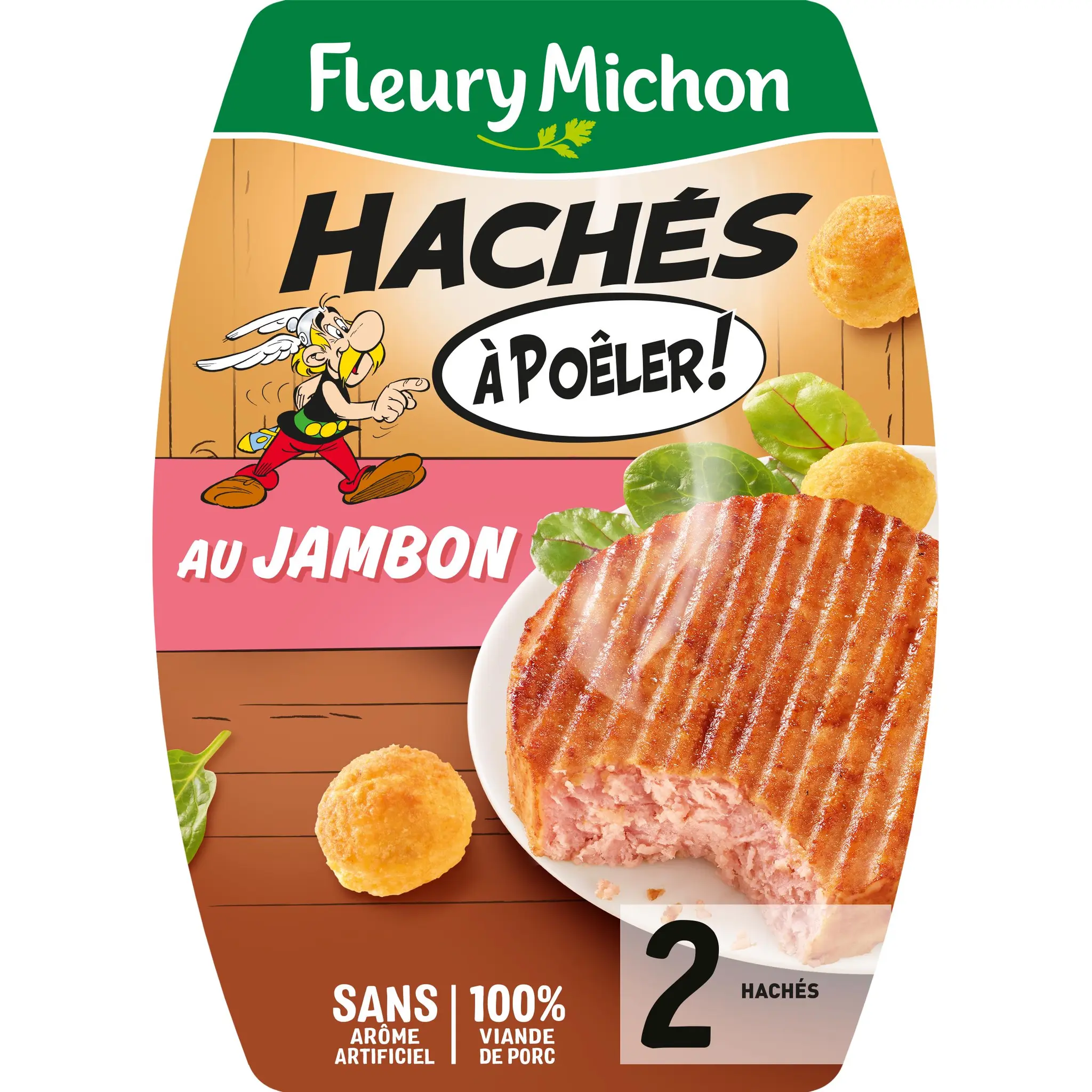 FLEURY MICHON Haché de jambon à poêler