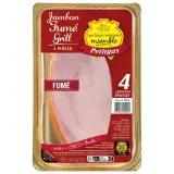 PETITGAS Jambon fumé grill à poêler tranches épaisses