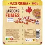 AUCHAN Lardons fumés