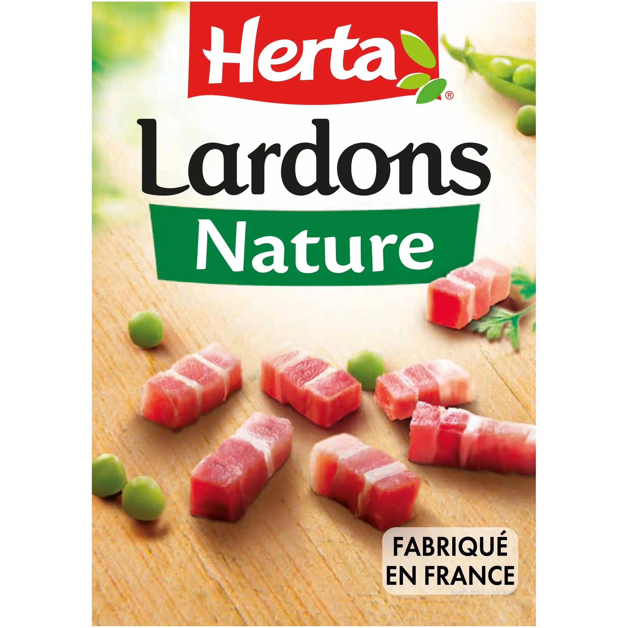 HERTA Lardons nature