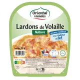 ORIENTAL VIANDES Lardons de volaille nature halal