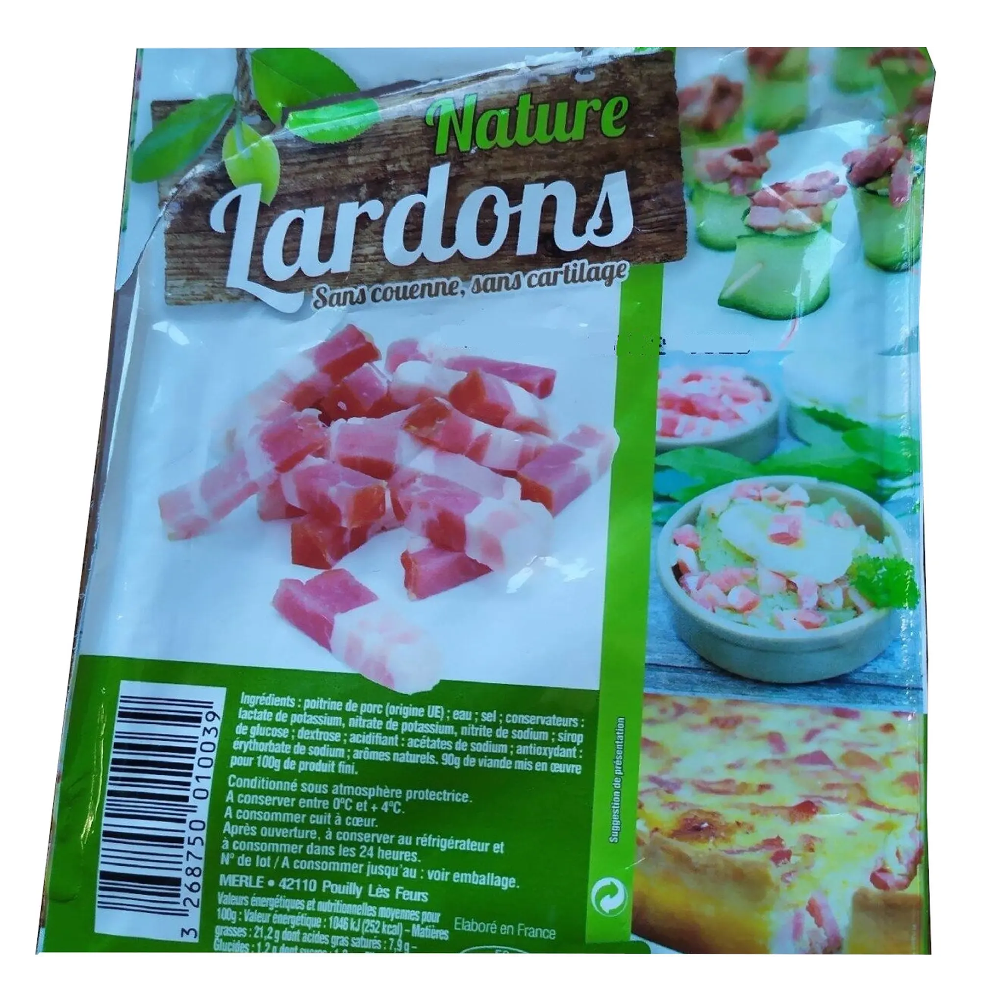 Lardons nature