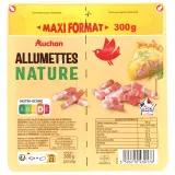 AUCHAN Allumettes nature
