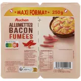 AUCHAN Allumettes bacon fumées