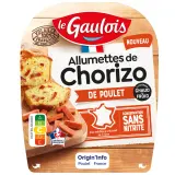 LE GAULOIS Allumettes de chorizo de poulet sans nitrite