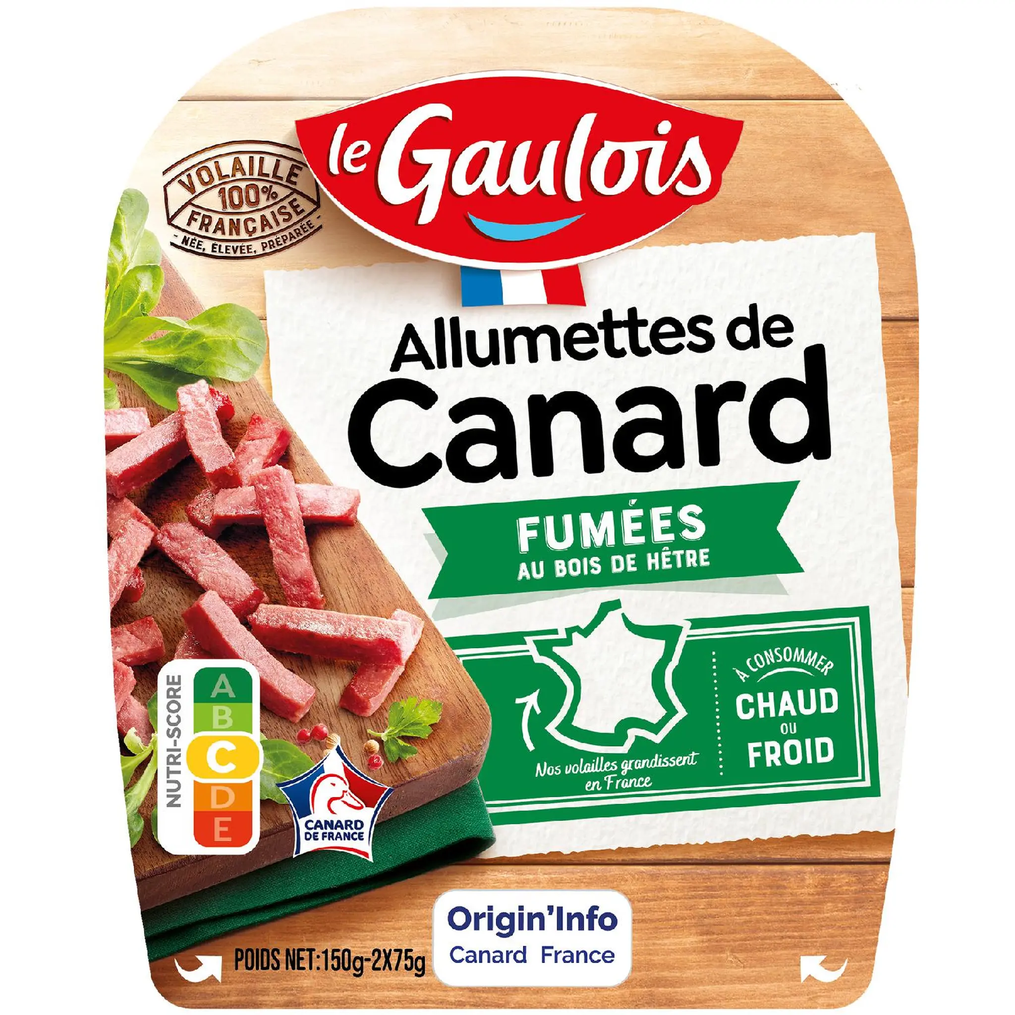 LE GAULOIS Allumettes de canard fumées