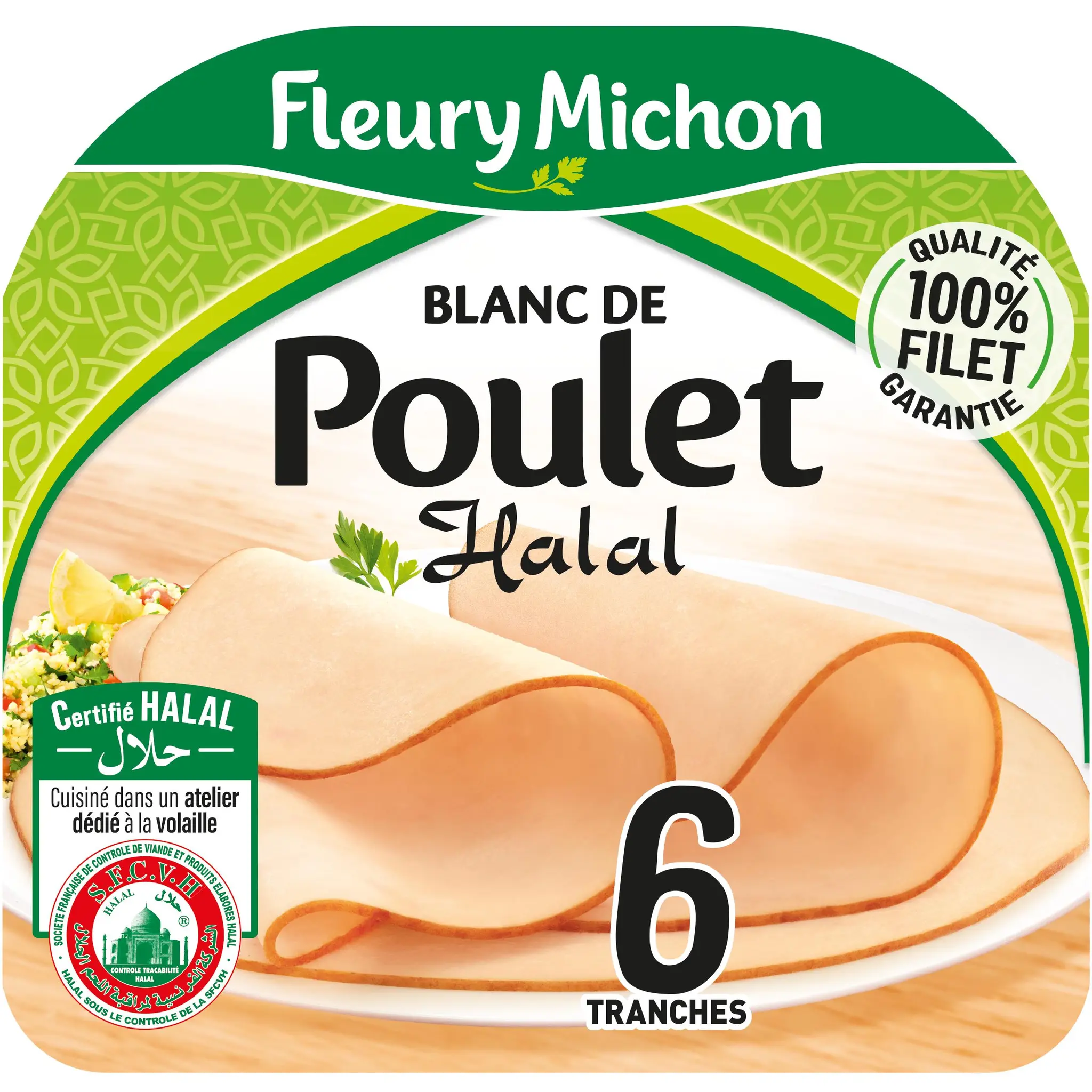 FLEURY MICHON Blanc de poulet halal
