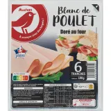 AUCHAN Blanc de poulet