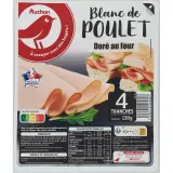 AUCHAN Blanc de poulet