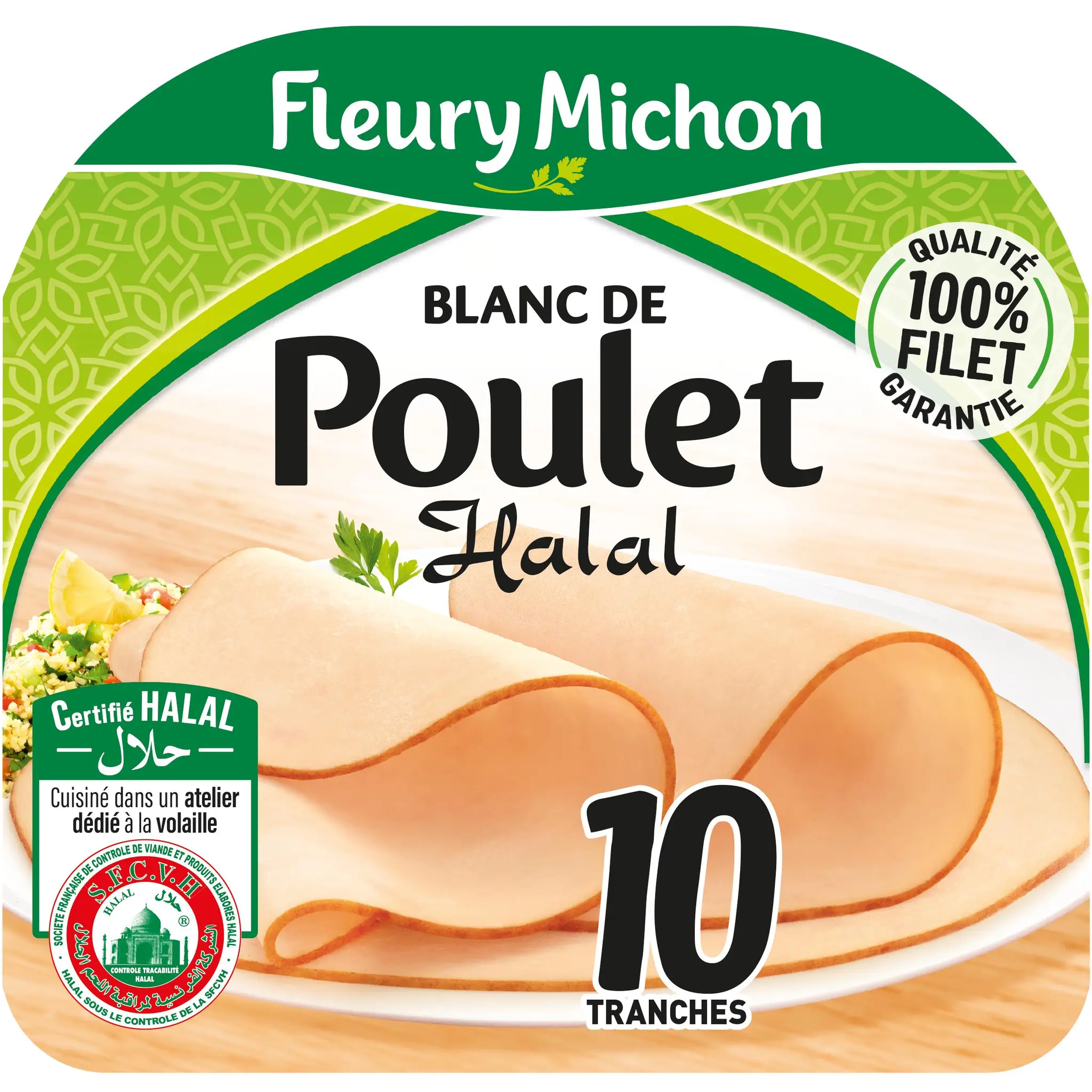 FLEURY MICHON Blanc de poulet halal