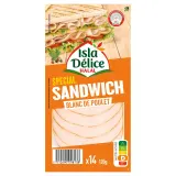 ISLA DELICE Blanc de poulet halal spécial sandwich