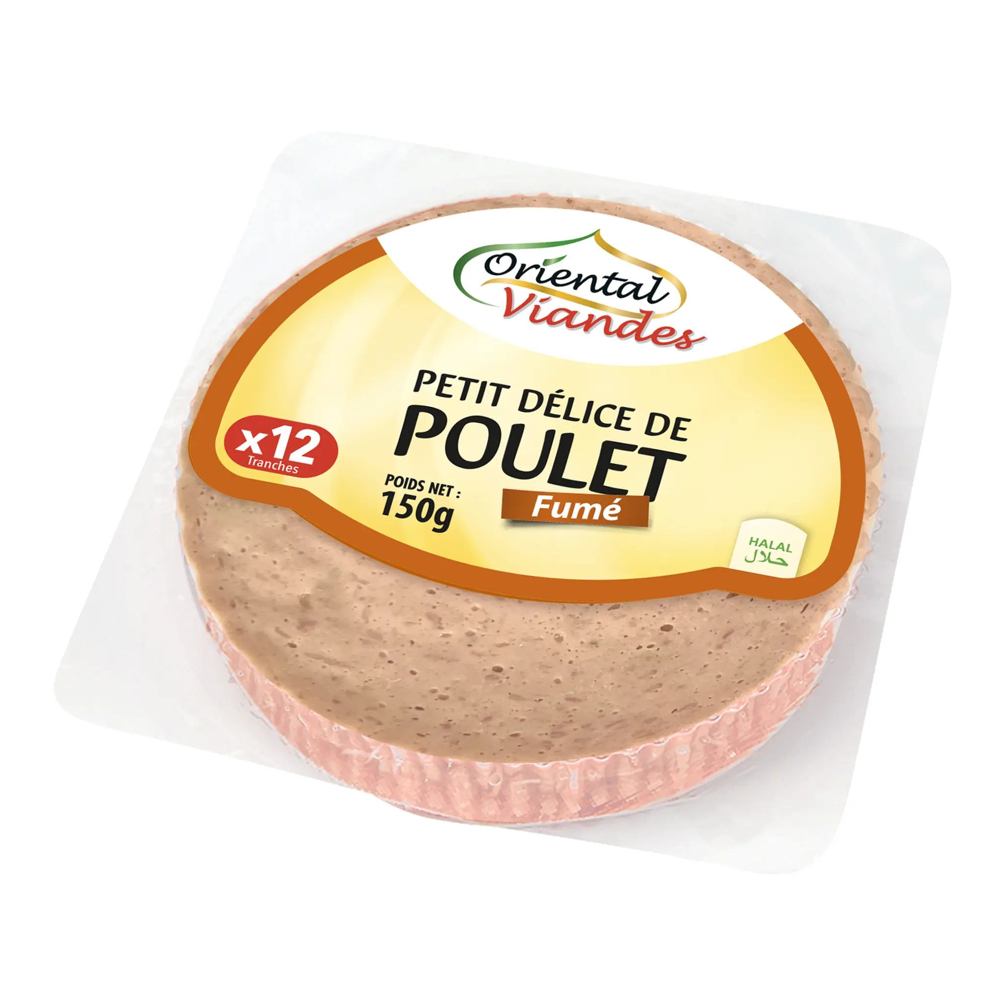 ORIENTAL VIANDES Petit délice de poulet fumé halal
