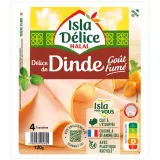 ISLA DELICE Délice de dinde halal goût fumé