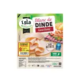ISLA MONDIAL Blanc de dinde halal goût fumé sans nitrite