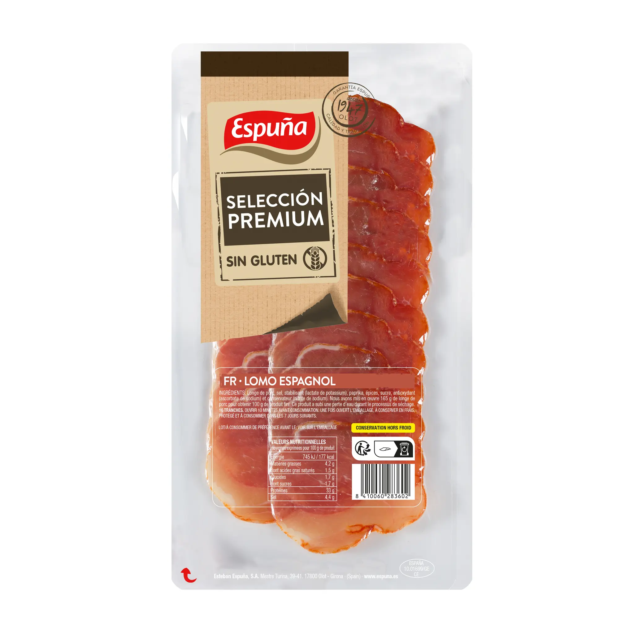ESPUNA Lomo sans gluten