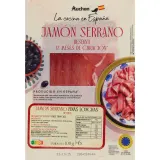 AUCHAN LA COCINA EN ESPANA Jambon Serrano fines tranches