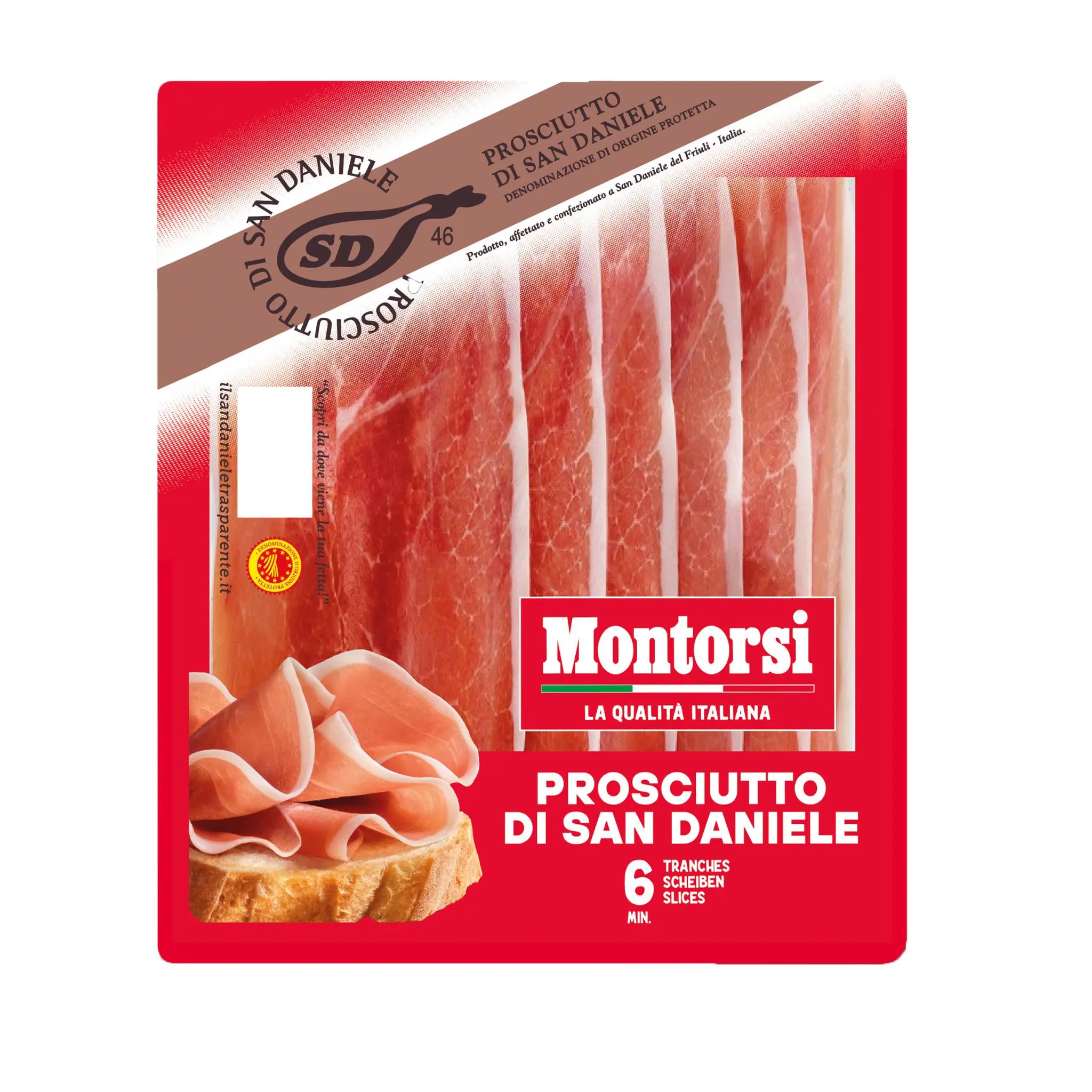 MONTORSI Jambon Italien San Daniele AOP