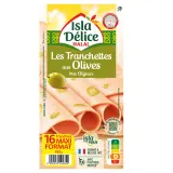 ISLA DELICE Les tranchettes aux olives halal
