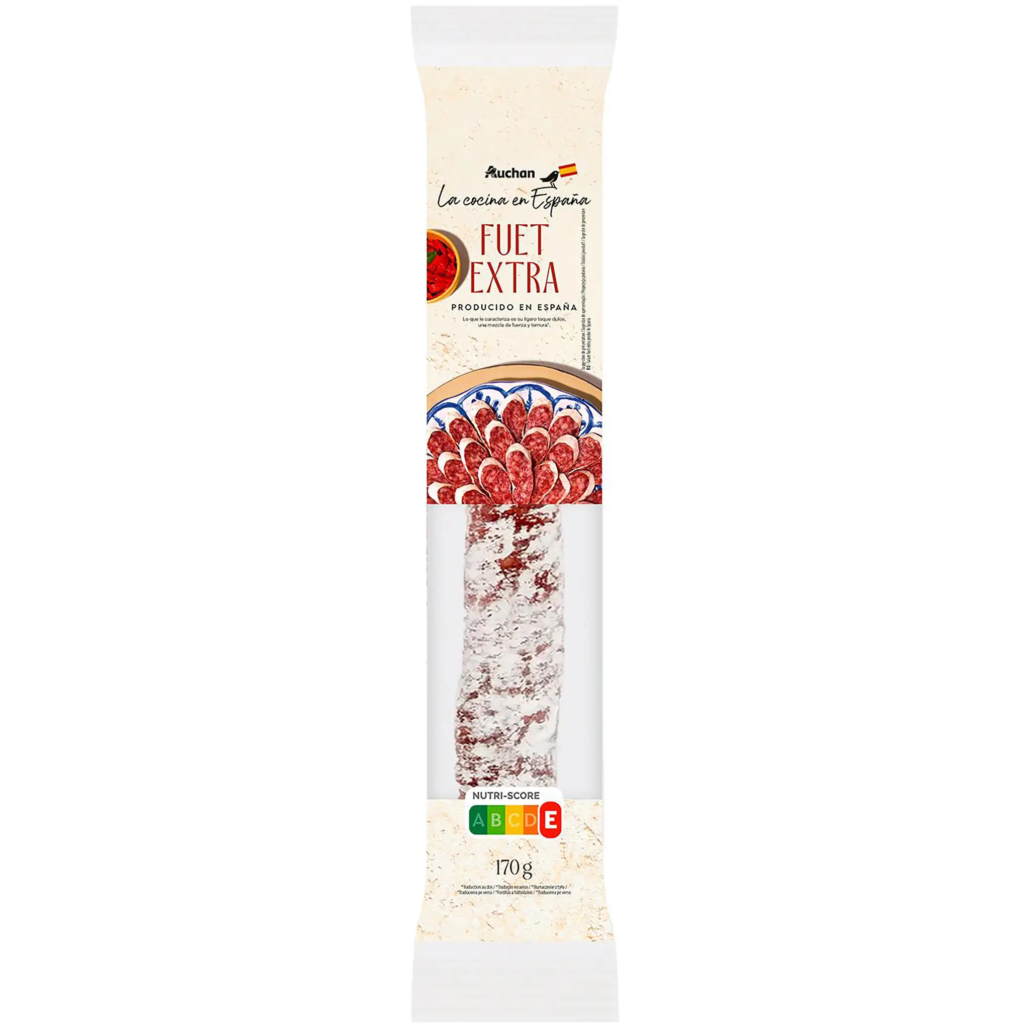 AUCHAN LA COCINA EN ESPANA Fuet extra