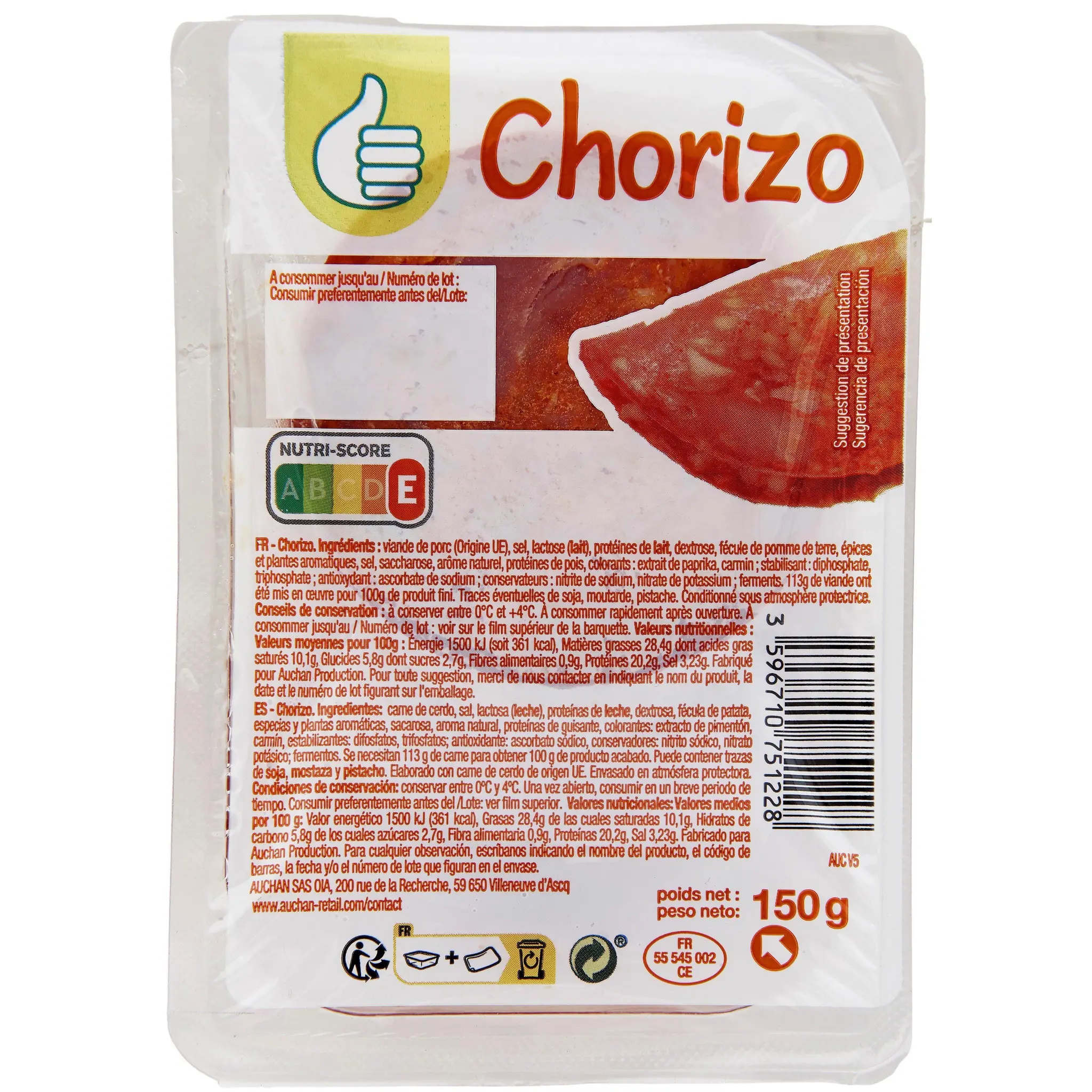 POUCE Chorizo