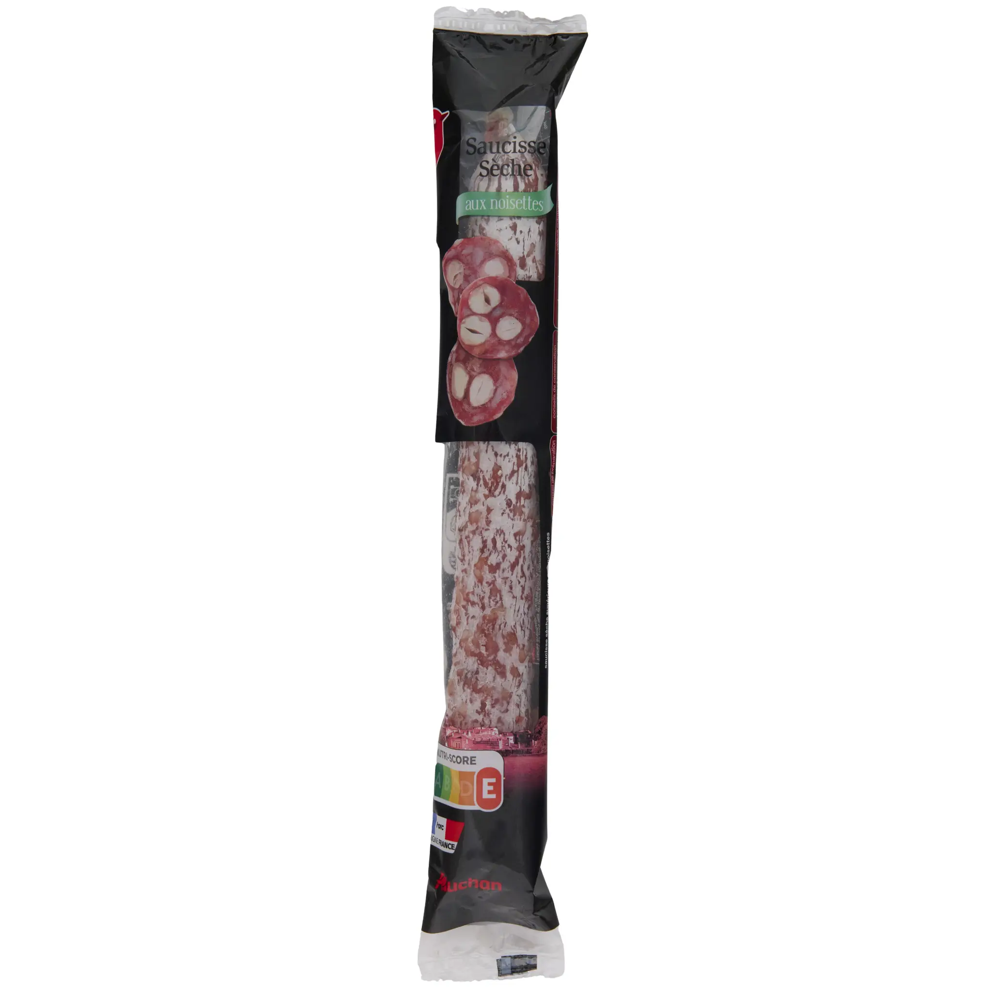 AUCHAN Saucisse droite noisette