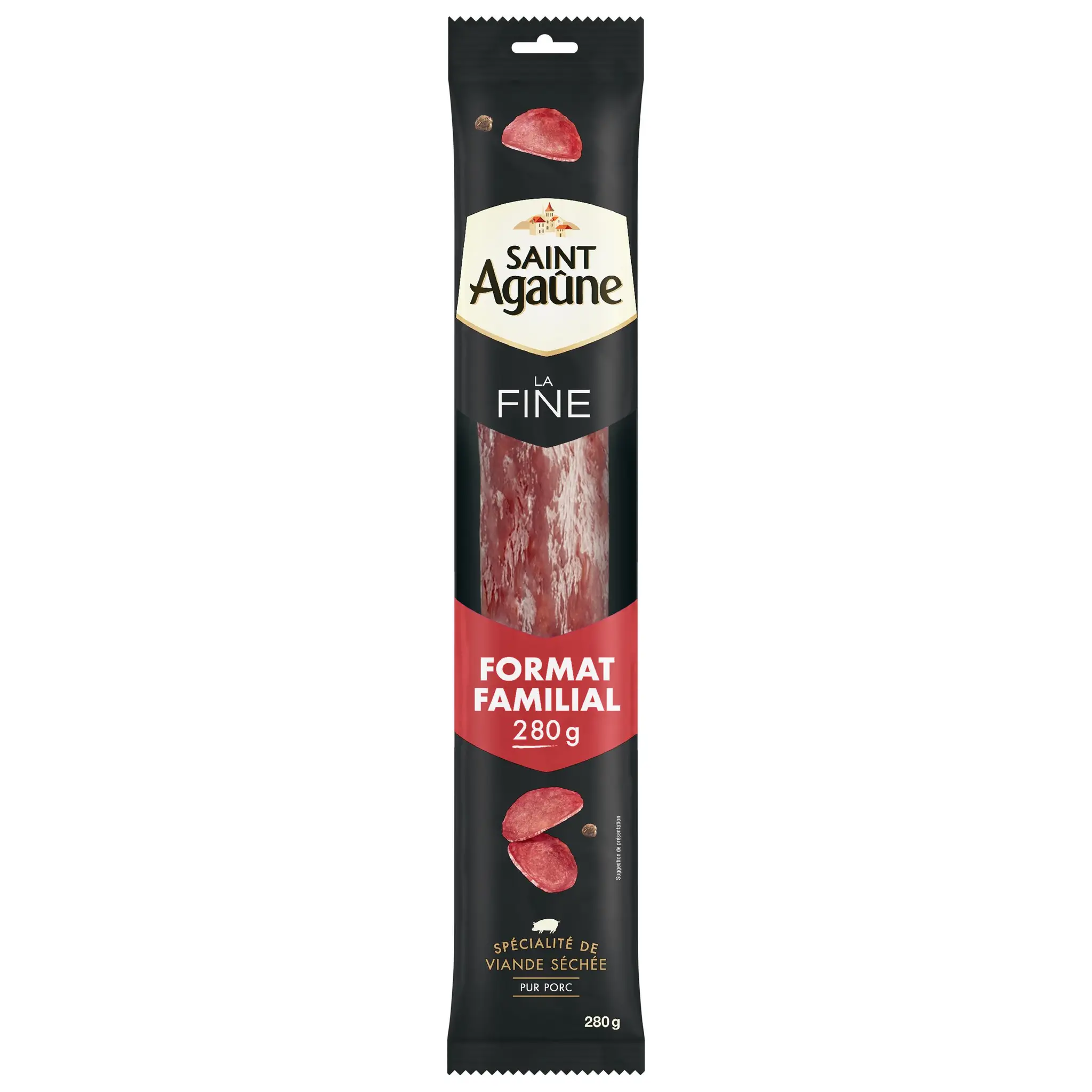 SAINT AGAUNE La fine nature saucisse sèche