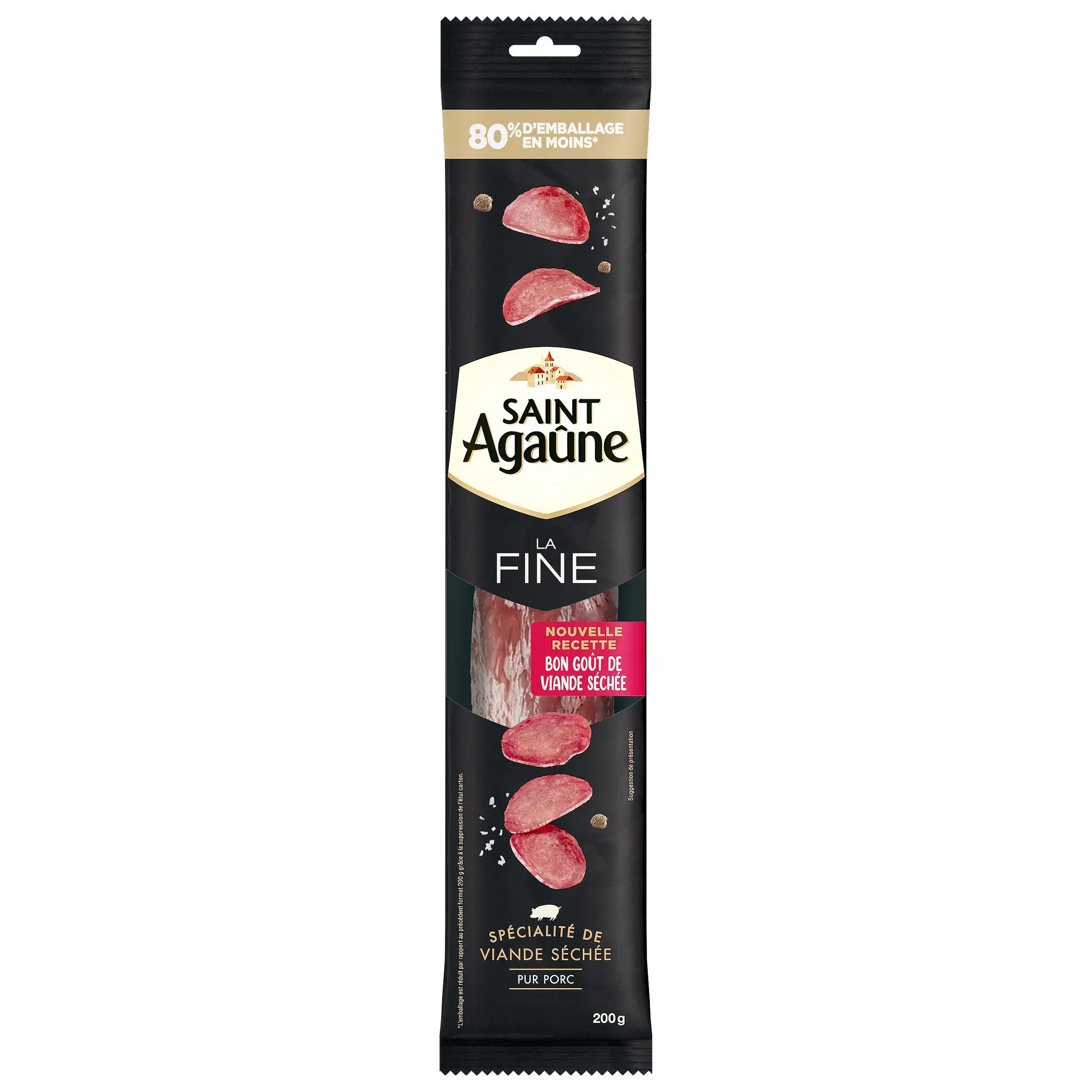 SAINT AGAUNE La Fine Saucisse sèche