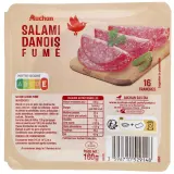 AUCHAN Salami danois fumé