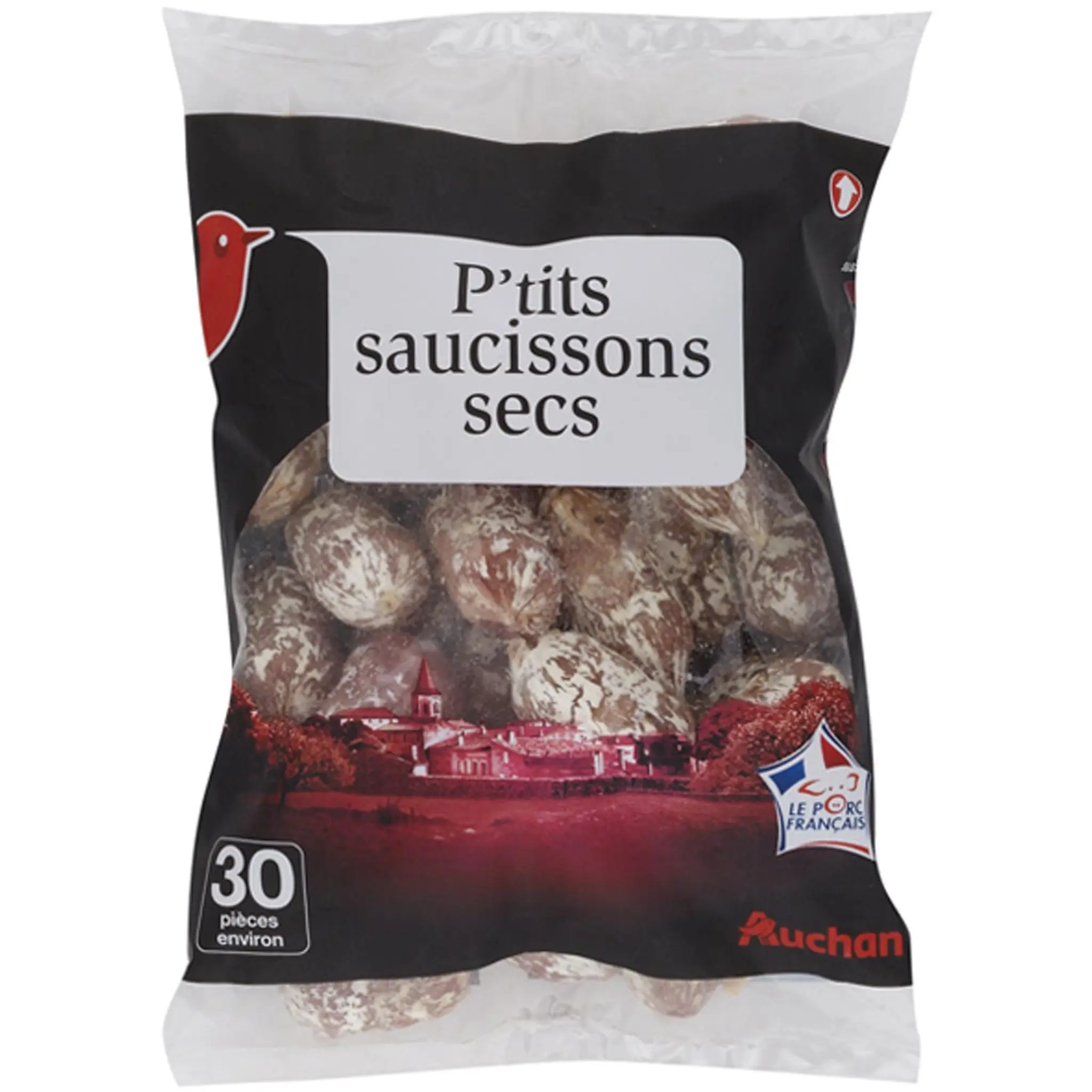 AUCHAN Mini saucissons secs