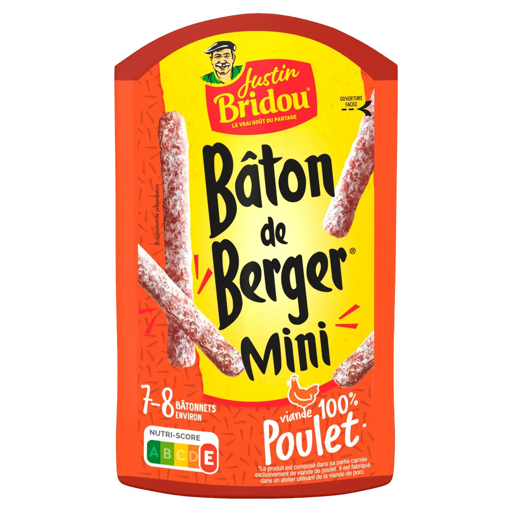 JUSTIN BRIDOU Mini bâton de berger de poulet