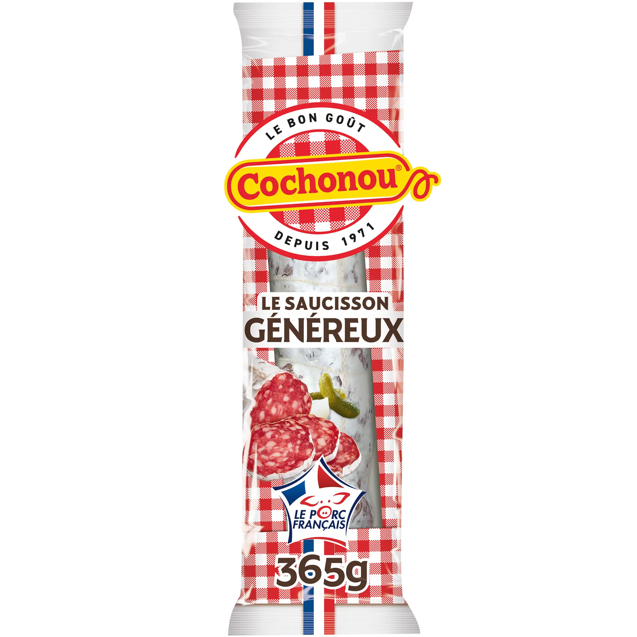 COCHONOU Saucisson sec généreux pur porc