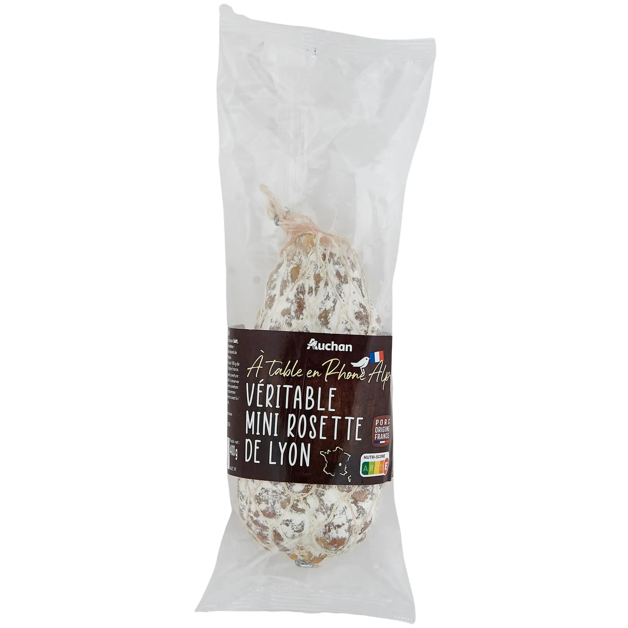 AUCHAN TERROIR Véritable mini rosette de Lyon
