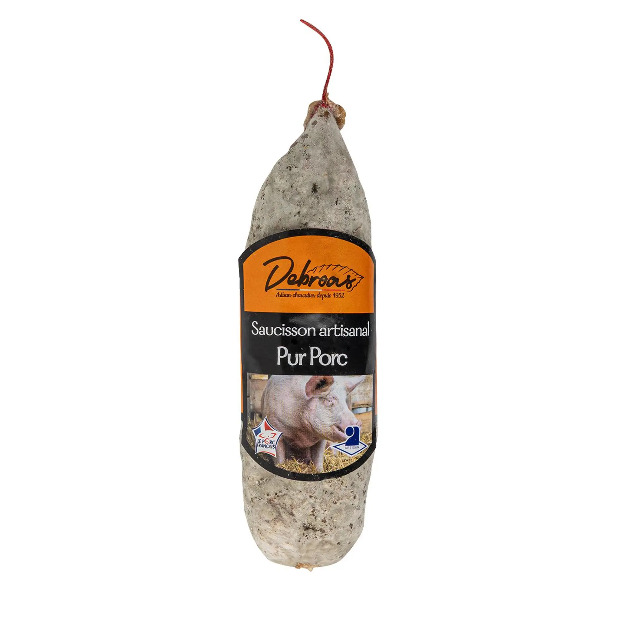 DEBROAS Saucisson artisanal pur porc
