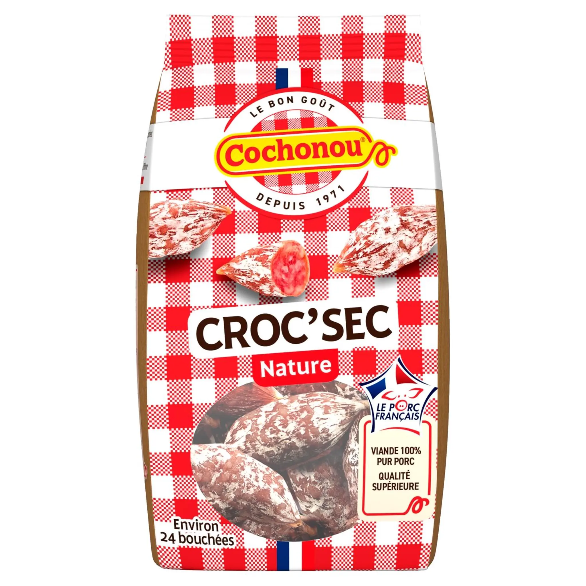 COCHONOU Croc sec nature VPF