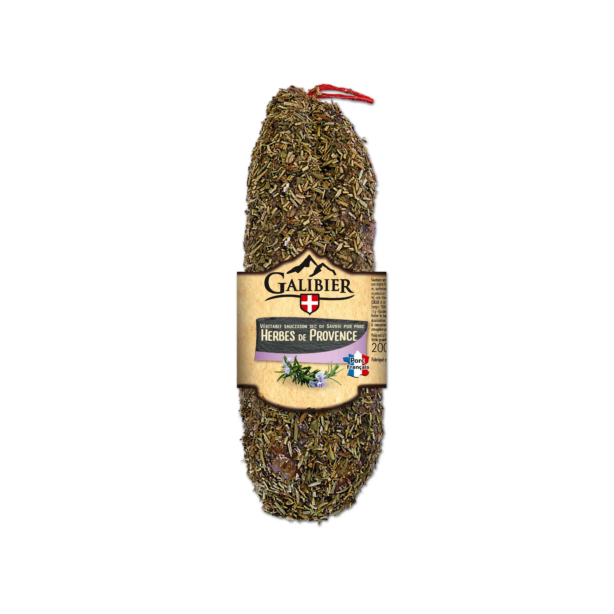 GALIBIER Saucisson sec aux herbes de Provence