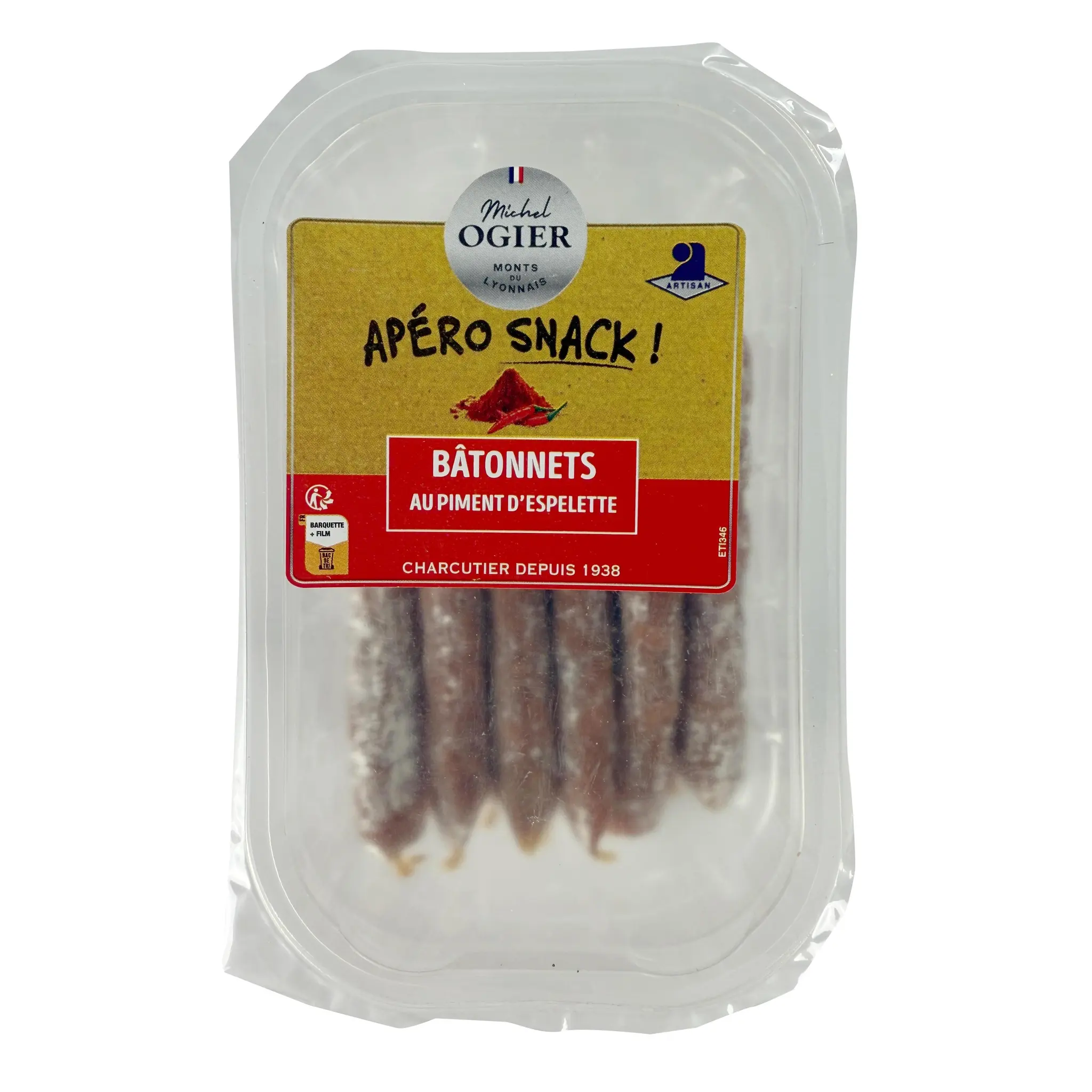 OGIER Bâtonnet apéro snack au piment d'Espelette