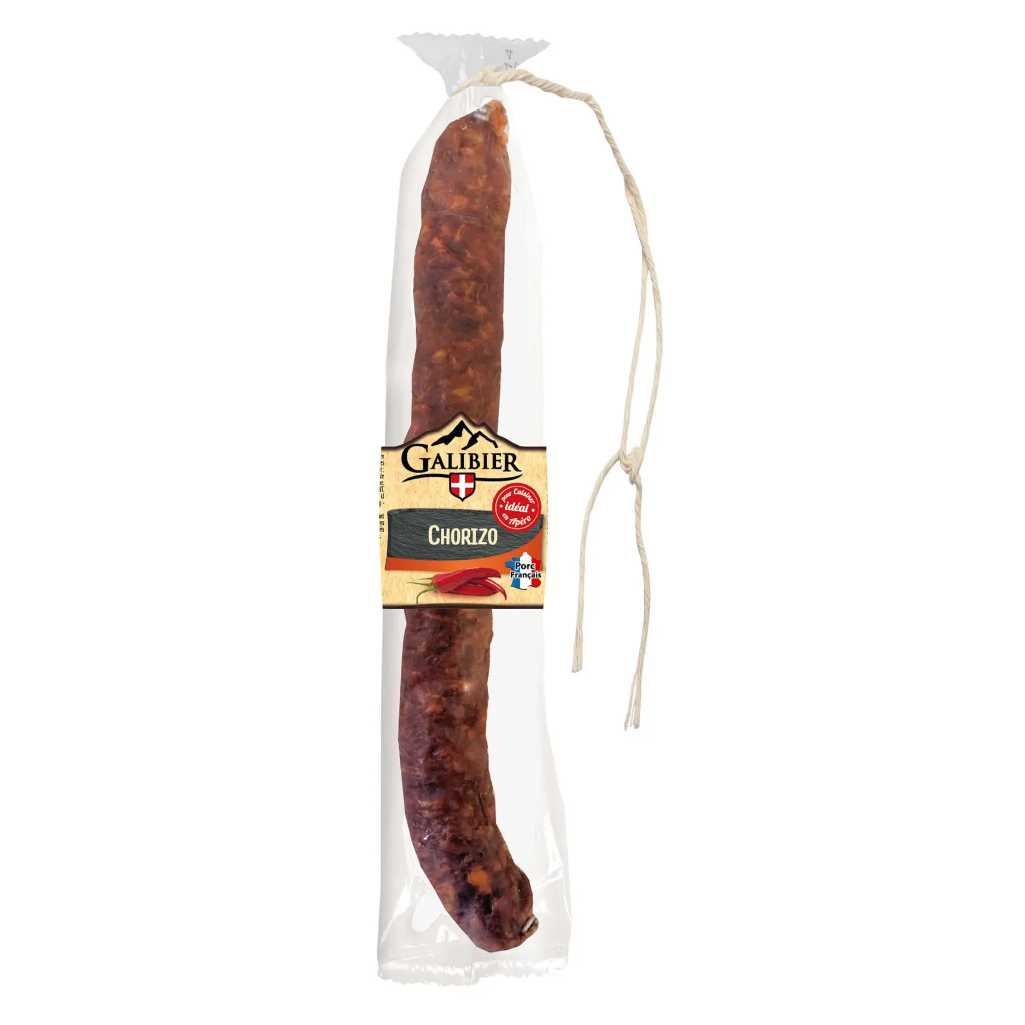 GALIBIER Saucisse Droite au chorizo