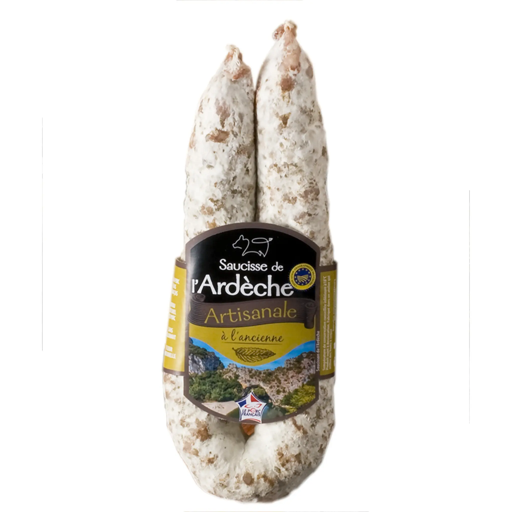 Saucisse sèche courbe de l'Ardèche IGP