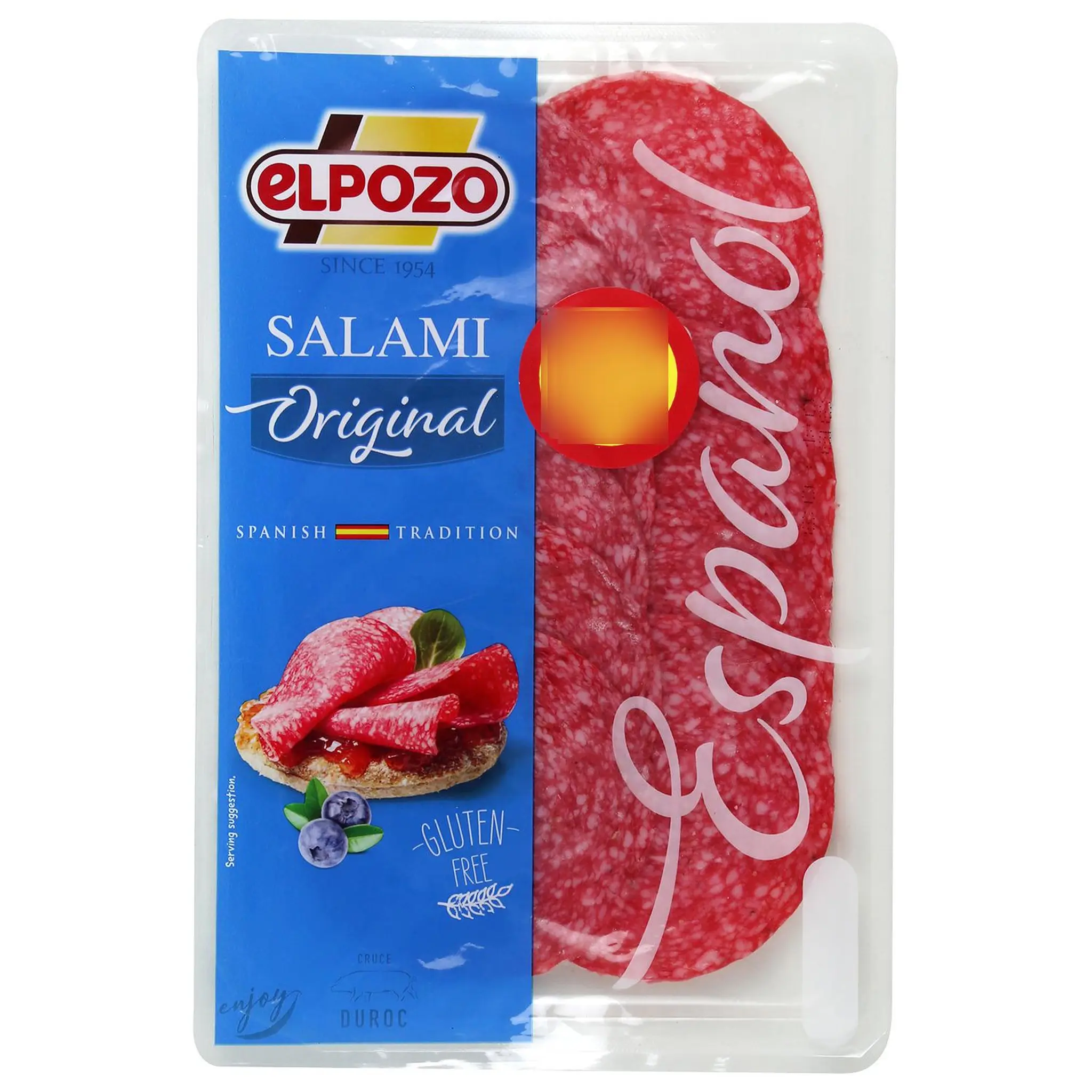 EL POZO Salami sans gluten