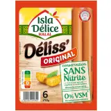 ISLA DELICE Déliss' original halal conservation sans nitrites