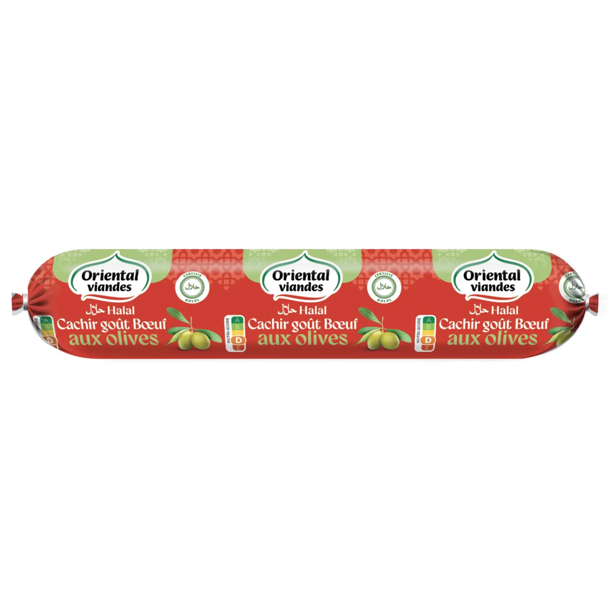 ORIENTAL VIANDES Cachir gout bœuf olives halal 450g